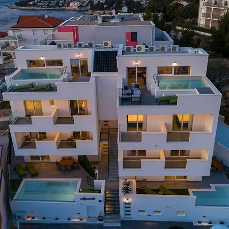 Luxury Two-Floor Apartment With Private Heated Pool, Garden And Sea View 2 Primošten
